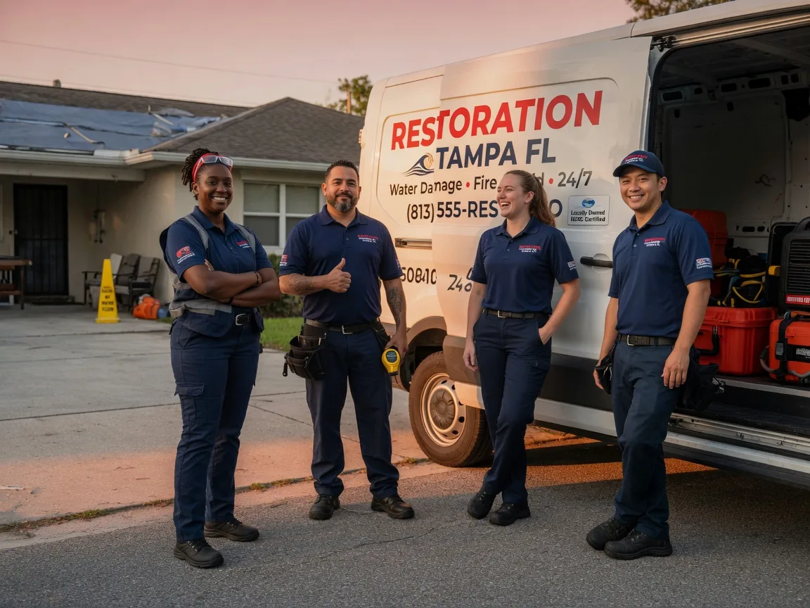 Water Damage Restoration company in Cantonment, FL